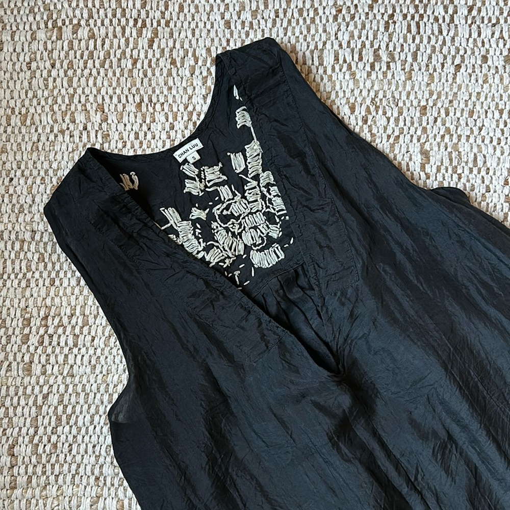 Chan Luu 100% Silk Blouse
